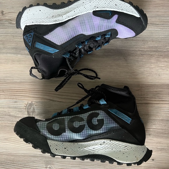 NEW NIKE ACG ZOOM TERRA ZAHERRA SPACE PURPLE BLACK CQ0076 500 SIZE 5 OUTDOOR - Picture 2 of 7